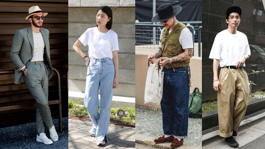 Is vegetarian T boring? Teach you five must-learn techniques for wearing plain T-shirts