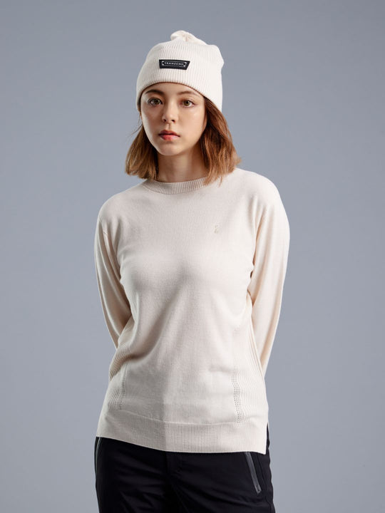 Merino Wool Crew Neck Sweater 美麗諾羊毛圓領毛衣