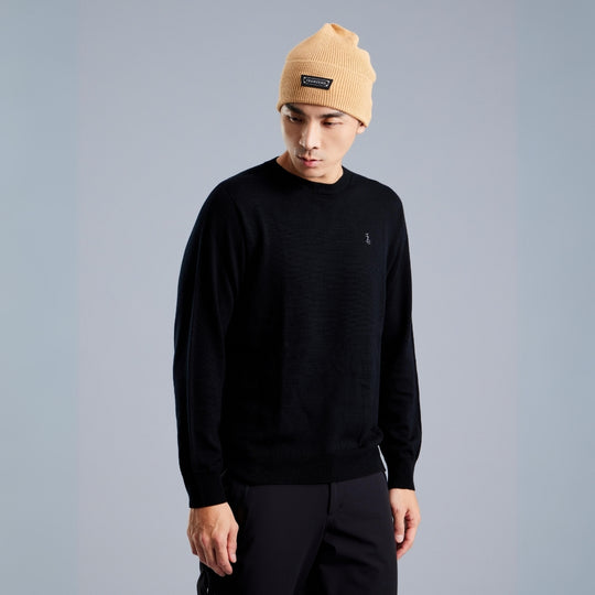 Merino Wool Crew Neck Sweater 美麗諾羊毛圓領毛衣