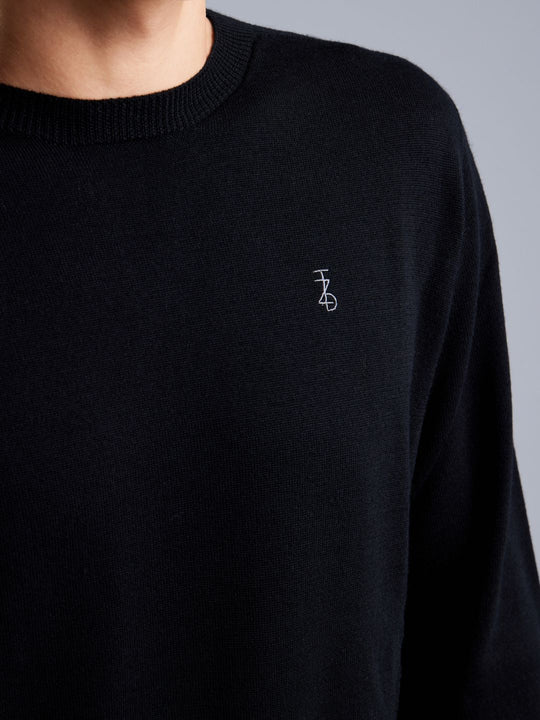 Merino Wool Crew Neck Sweater 美麗諾羊毛圓領毛衣
