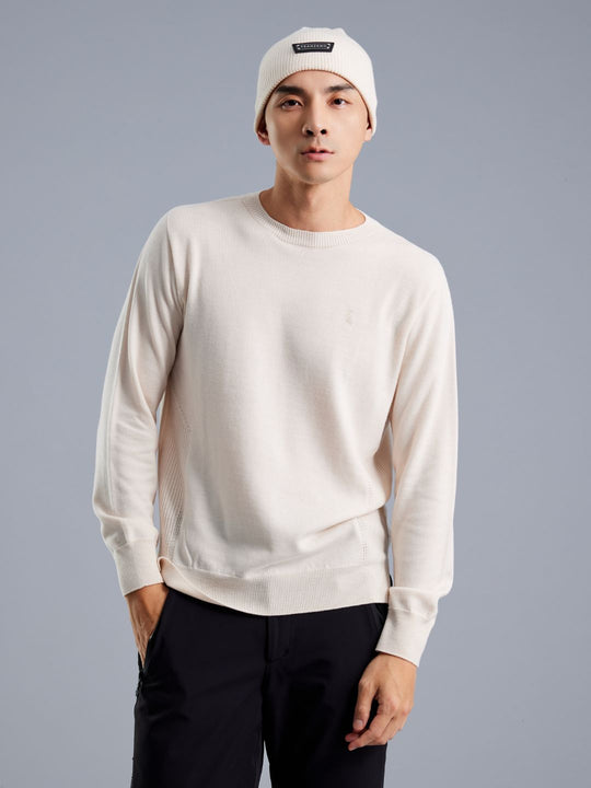 Merino Wool Crew Neck Sweater 美麗諾羊毛圓領毛衣
