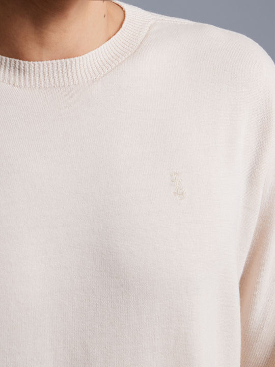 Merino Wool Crew Neck Sweater 美麗諾羊毛圓領毛衣