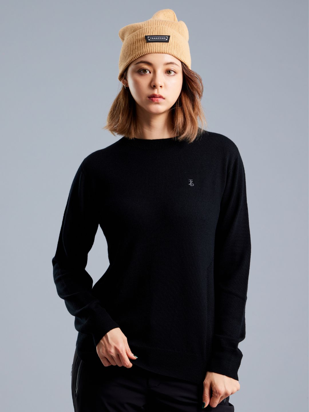 Merino Wool Crew Neck Sweater 美麗諾羊毛圓領毛衣