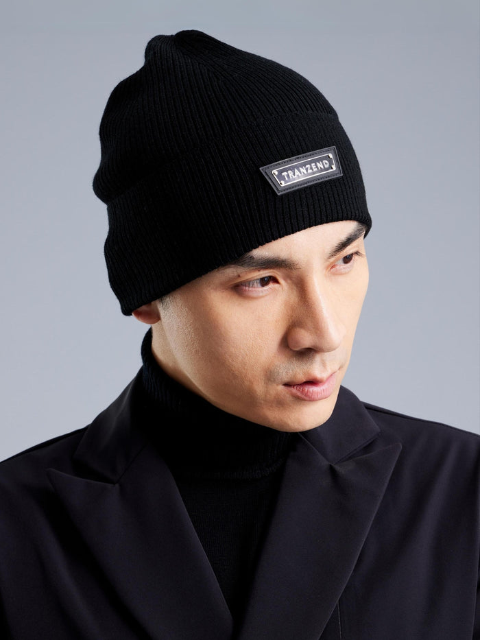 Merino Wool Beanie 美麗諾毛帽 · 黑色
