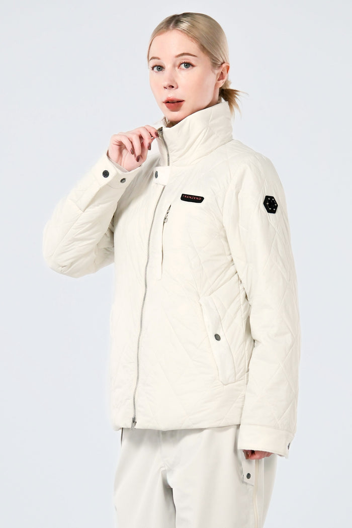 Ultra Puffer Air 加熱中層 · 象牙白