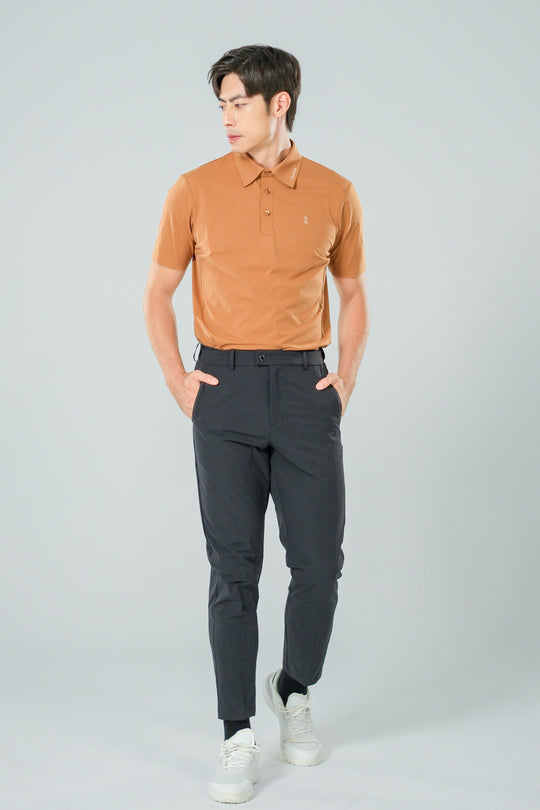 Ace Golf Polo Shirt - Men's - Roasted Tea Brown