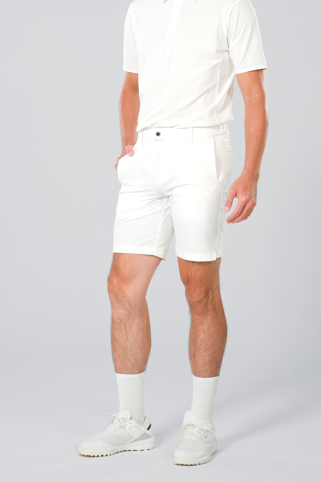 Ace Shorts - Ace Golf Shorts - Men's - Classic White