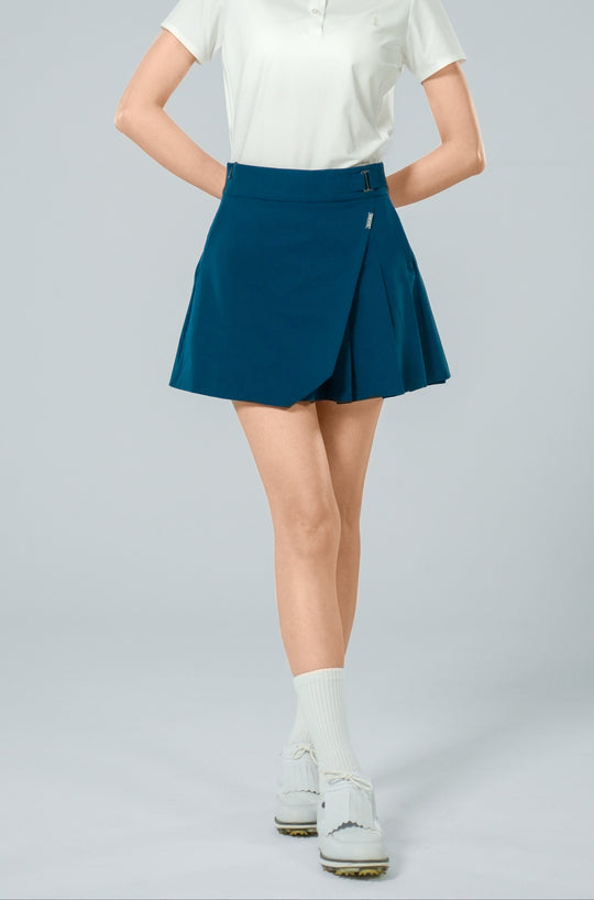 Ace Golf High Waist Pleated Skirt - Women's - Extreme Black