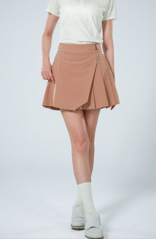 Ace Golf High Waist Pleated Skirt - Women's - Extreme Black