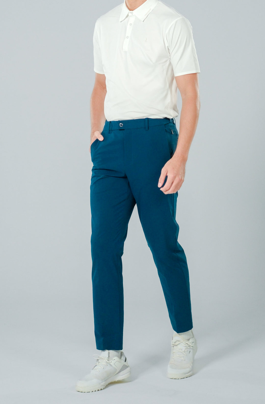 Ace Trousers-Ace Golf Trousers-Men's-Peacock Blue
