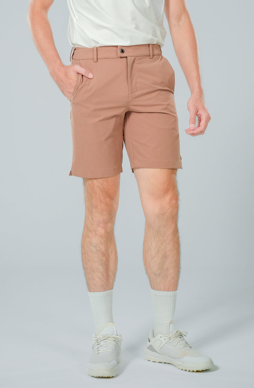 Ace Shorts-Ace Golf Shorts-Men's-Cocoa Brown