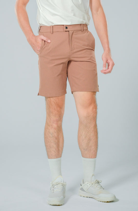 Ace Shorts-Ace Golf Shorts-Men's-Cocoa Brown