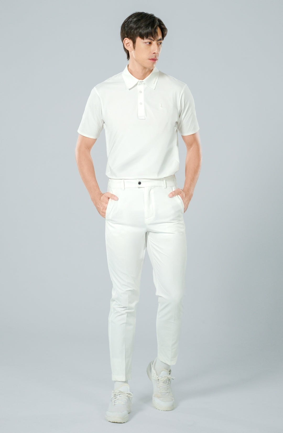 Ace Golf Polo Shirt - Men's - Classic White