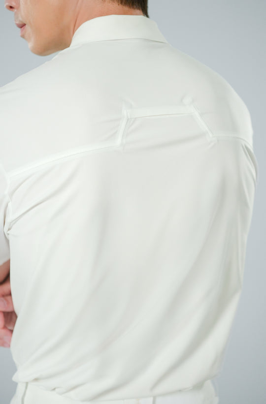 Ace Golf Polo Shirt - Men's - Classic White