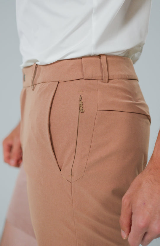 Ace Trousers-Ace 高爾夫長褲-男-可可棕