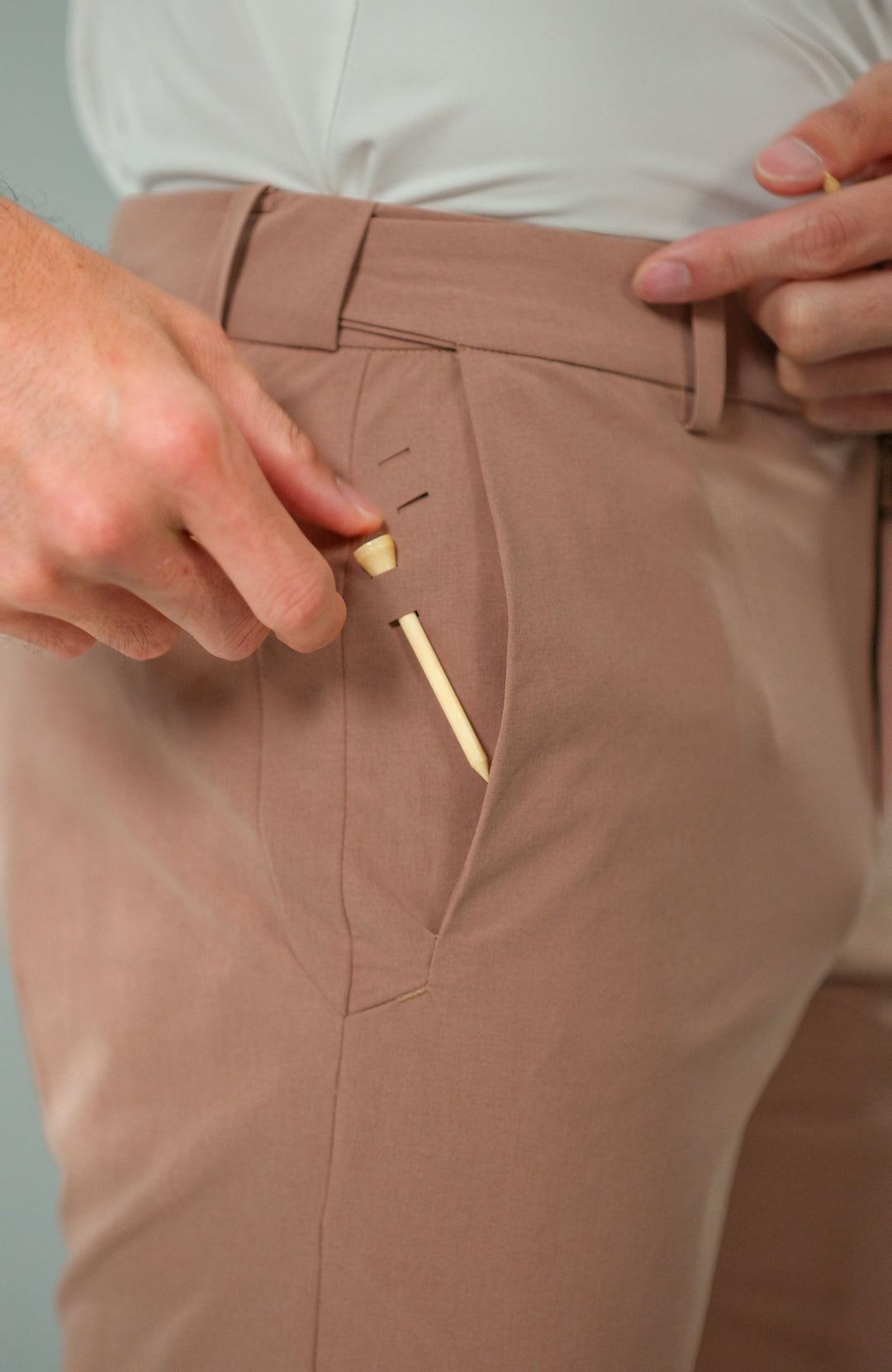 Ace Trousers-Ace Golf Trousers-Men's-Cocoa Brown
