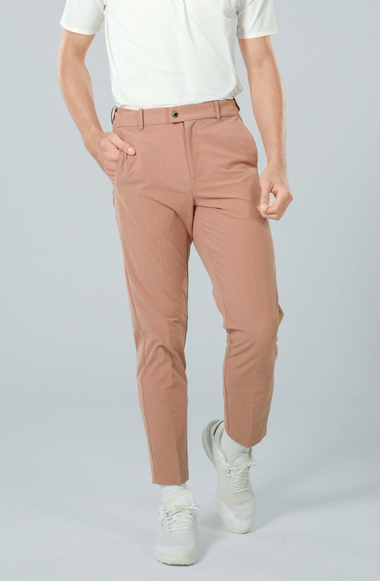 Ace Trousers-Ace 高爾夫長褲-男-可可棕