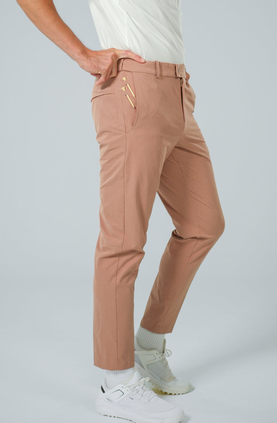 Ace Trousers-Ace Golf Trousers-Men's-Cocoa Brown