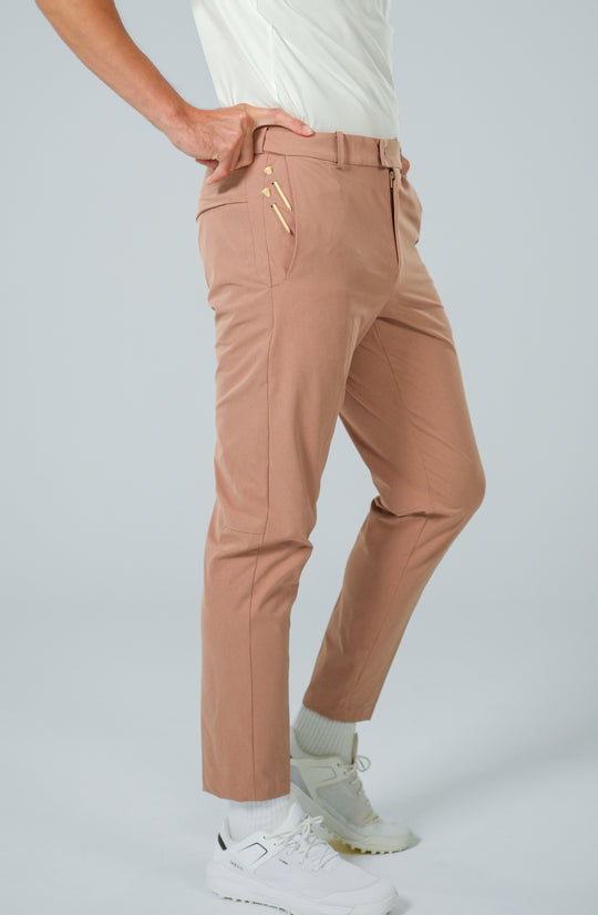 Ace Trousers-Ace 高爾夫長褲-男-可可棕