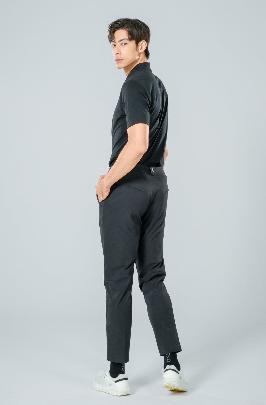 Ace Trousers-Ace Golf Trousers-Men's-Extreme Black