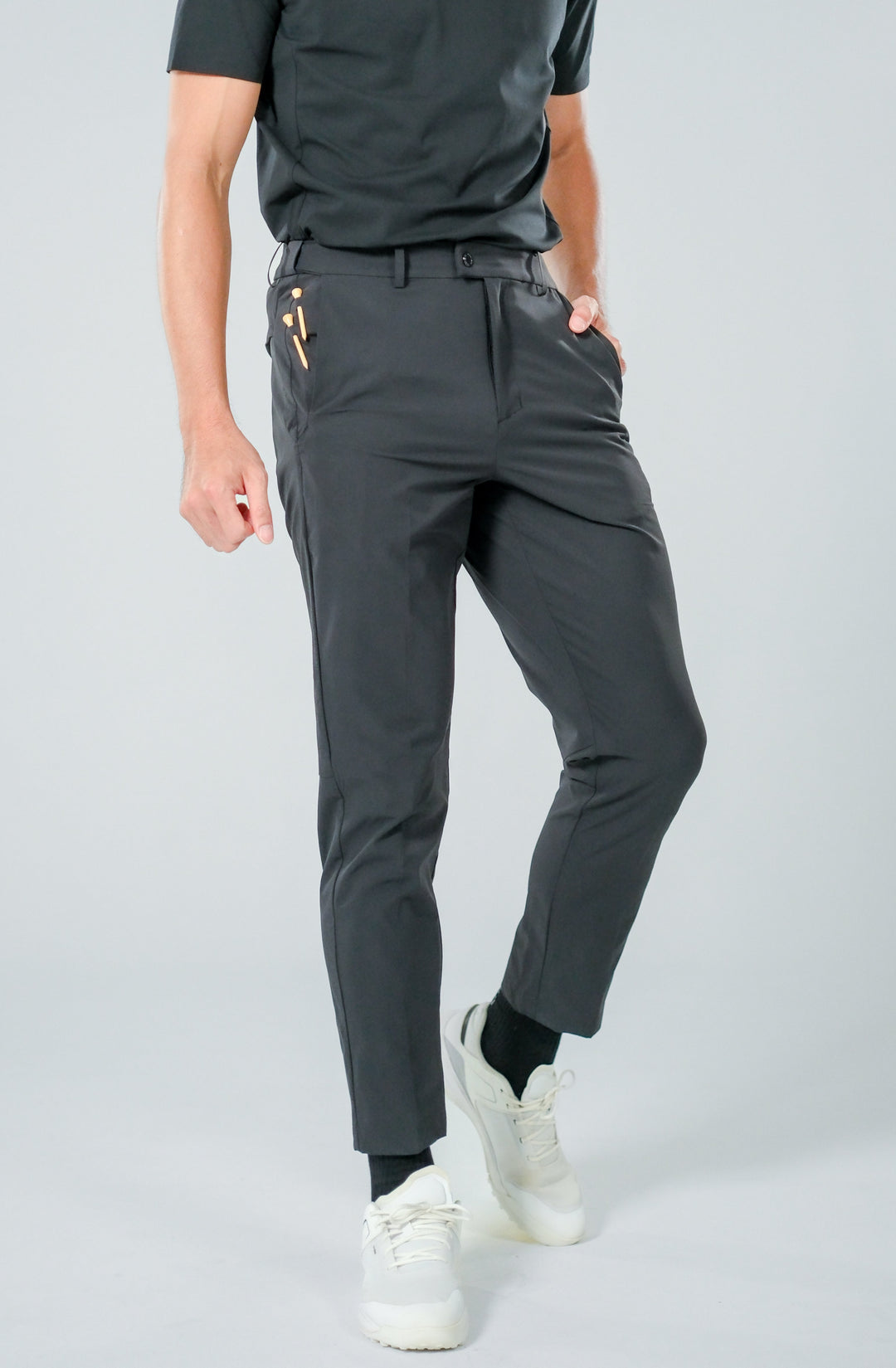 Ace Trousers-Ace Golf Trousers-Men's-Cocoa Brown