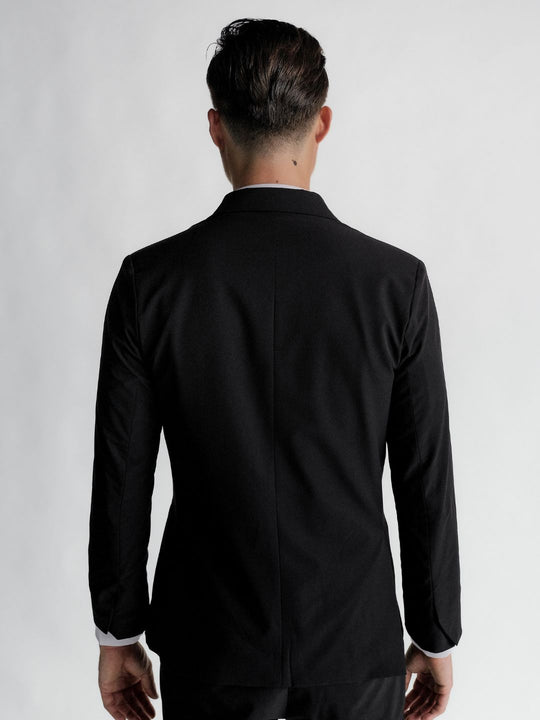 Ultra Suit 3.0 雙排扣套裝組合 經典黑 - TRANZEND