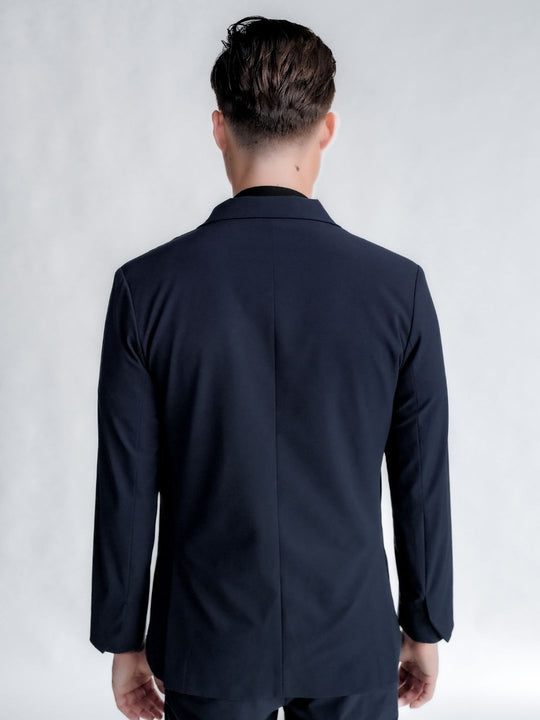 Ultra Suit 3.0 單排扣外套 午夜藍 - TRANZEND