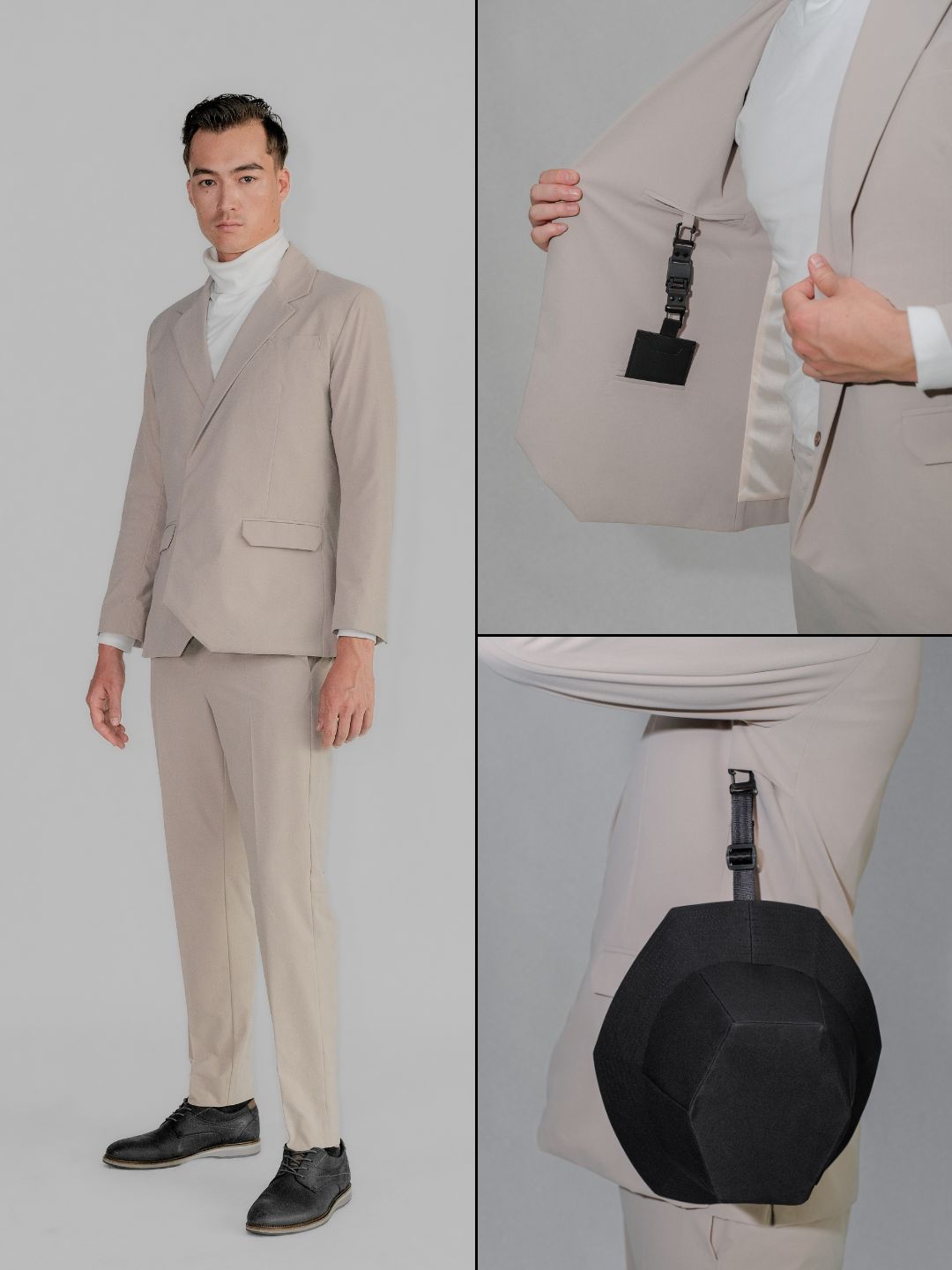 Ultra Suit 3.0 雙排扣套裝組合 白晝沙 + M-system - TRANZEND