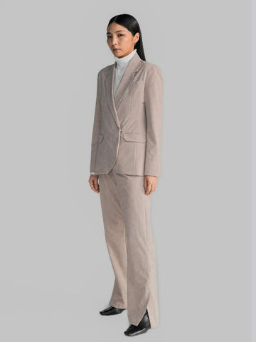 Ultra Suit 3.0 Double Breasted Suit Combination White Sand - TRANZEND