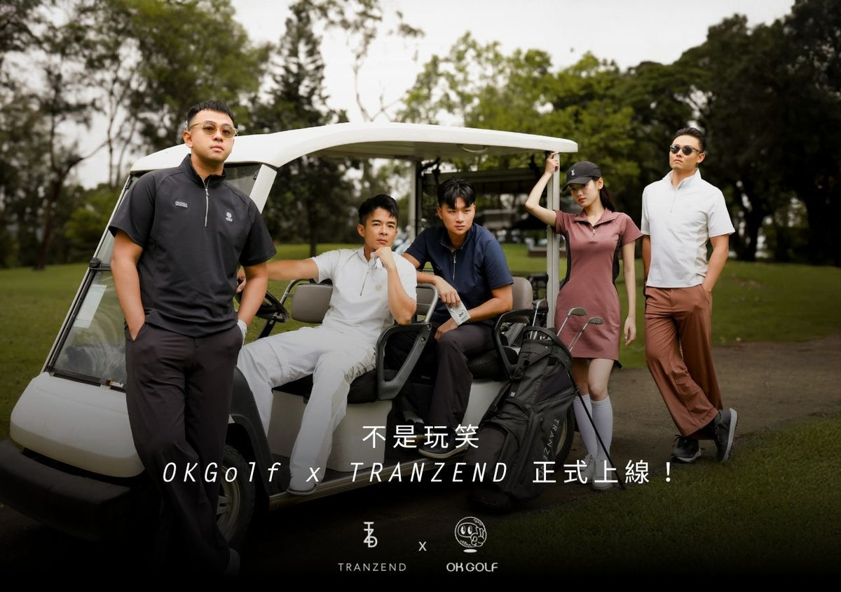 OKGOlf x TRANZEND 聯名系列｜正式發表