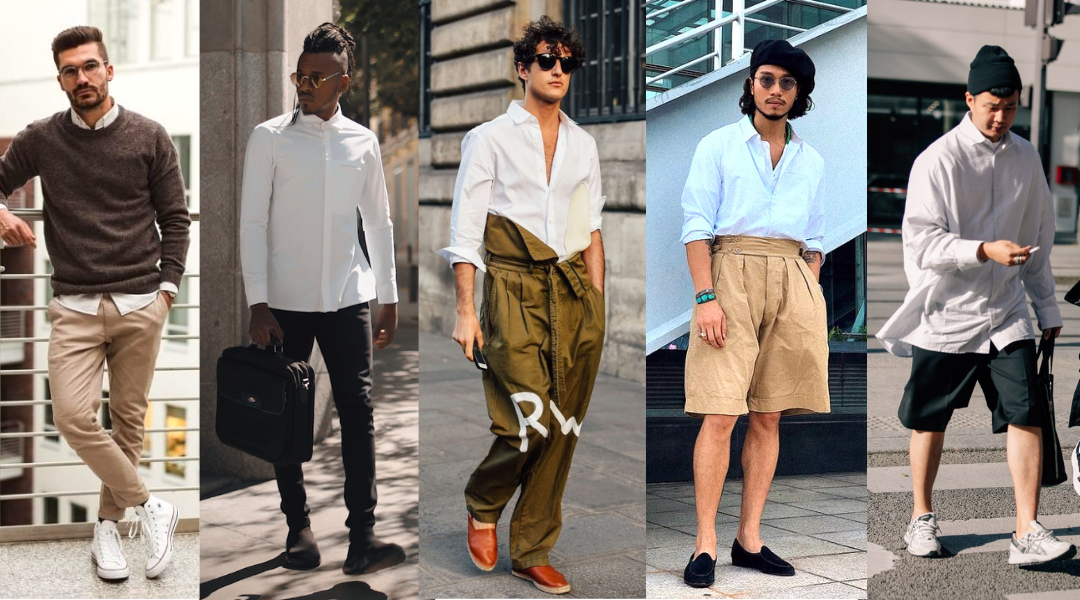 How many ways can a white shirt be worn? Check out five practical white shirt styles!