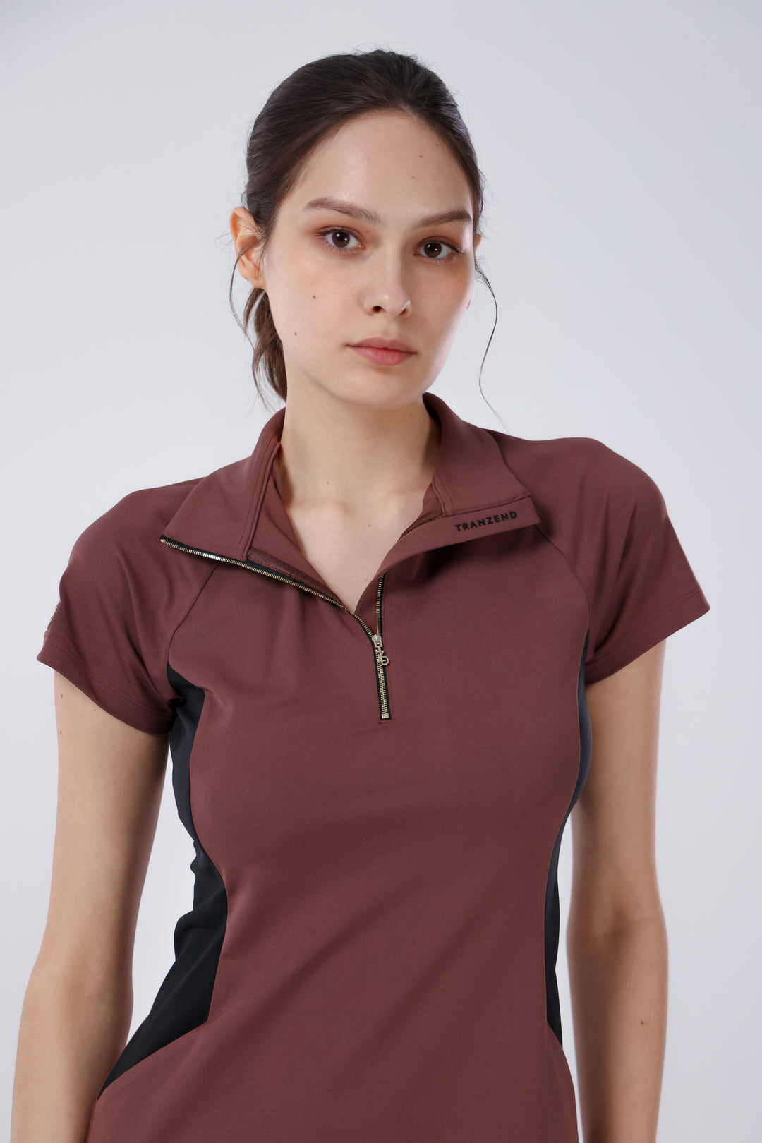 Quater-Zip Mock Neck Dress | 拉鍊高領洋裝