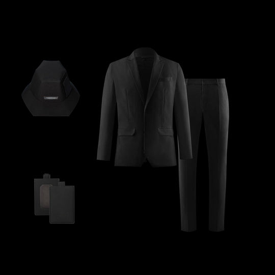 Ultra Suit 3.0 single-breasted suit combination classic black + M-system