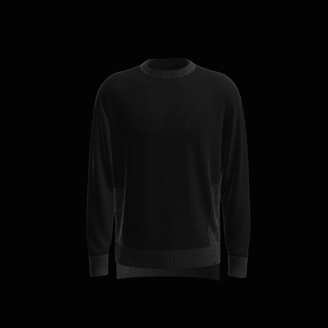 Merino Wool Crew Neck Sweater 美麗諾羊毛圓領毛衣