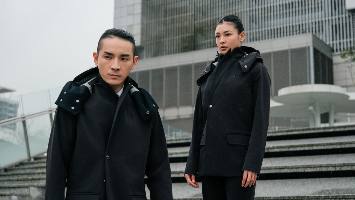 UAT 男女機能外套的城市穿搭