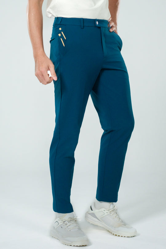 Ace Trousers-Ace 高爾夫長褲-男-孔雀藍