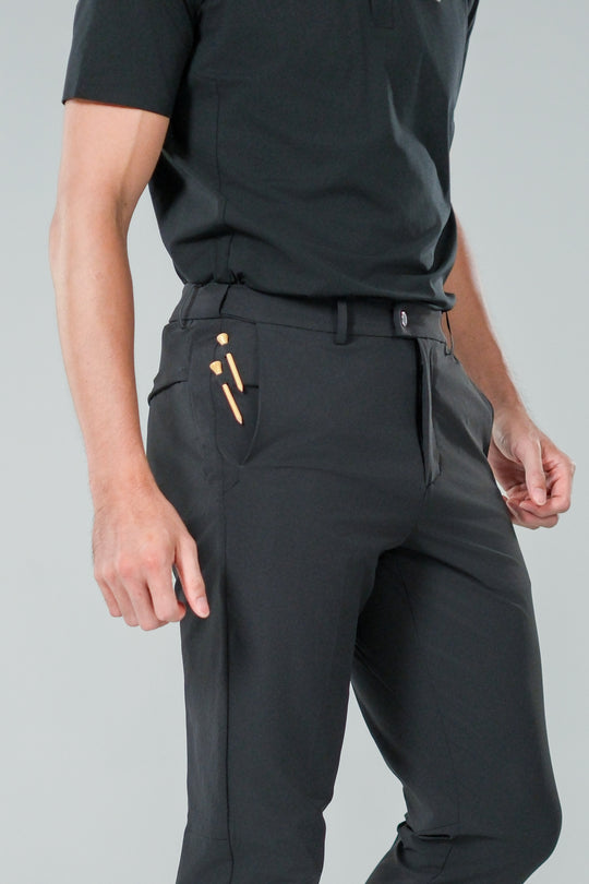 Ace Trousers-Ace 高爾夫長褲-男-極致黑