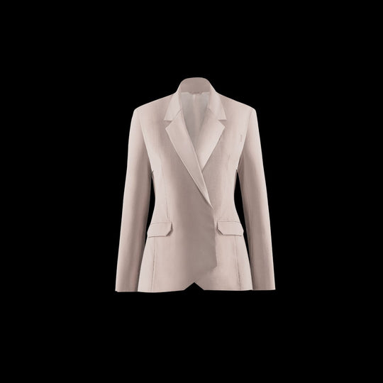 Ultra Suit 3.0 double breasted jacket white sand