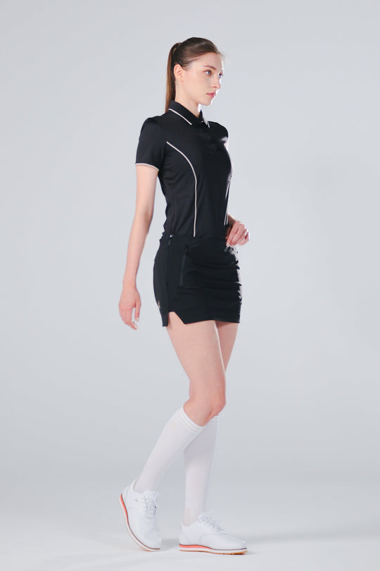 TRANZEND 2 in 1 高爾夫短裙 (女) (黑)