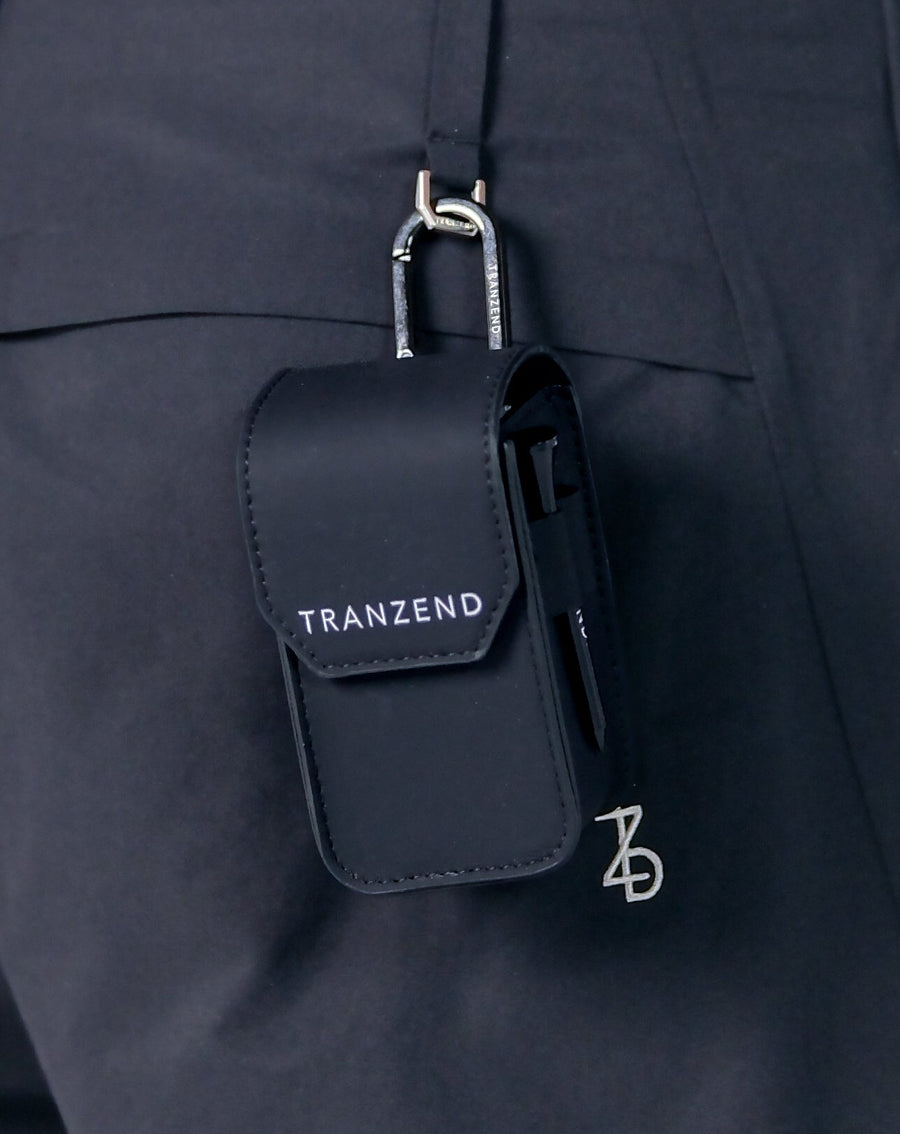 TRANZEND 高爾夫隨身小包 (男女) (黑)