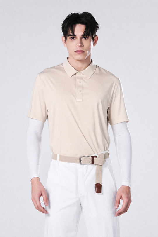 TRANZEND 冰感釘釦Polo衫