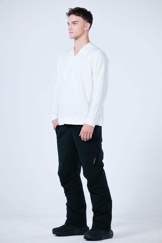 V Neck Velvety Sweater