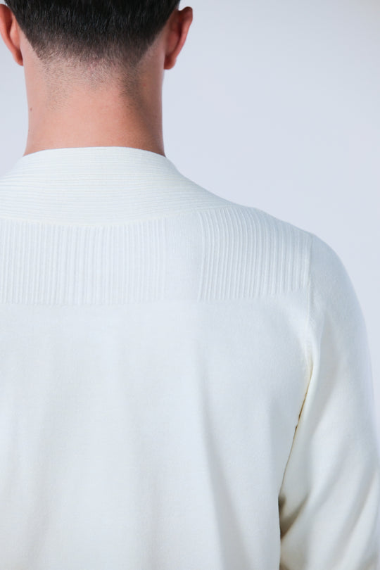 V Neck Velvety Sweater