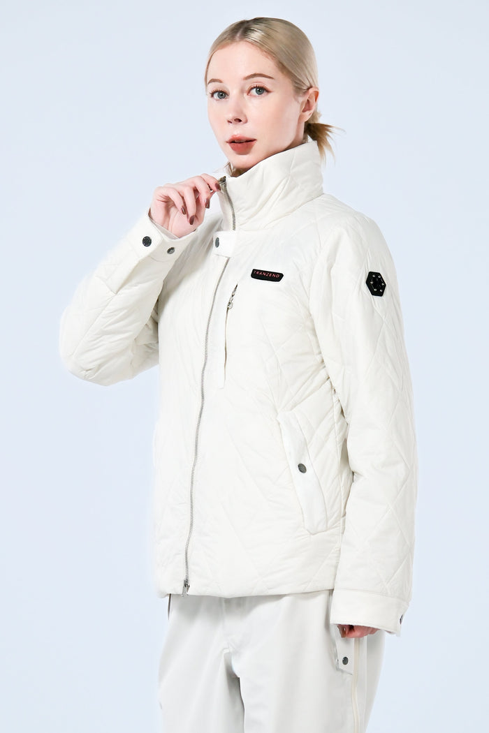 Ultra Puffer Air 加熱中層 · 象牙白