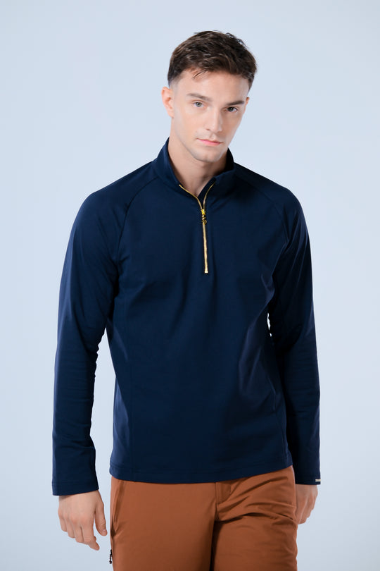 Base Layer 金屬拉鍊高領上衣