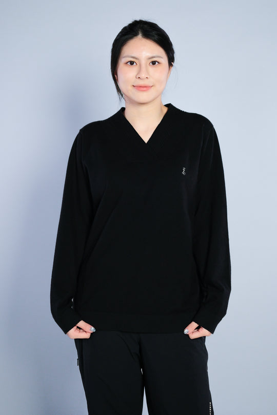 Vneck WoolBlend Sweater V領羊毛混紡毛衣