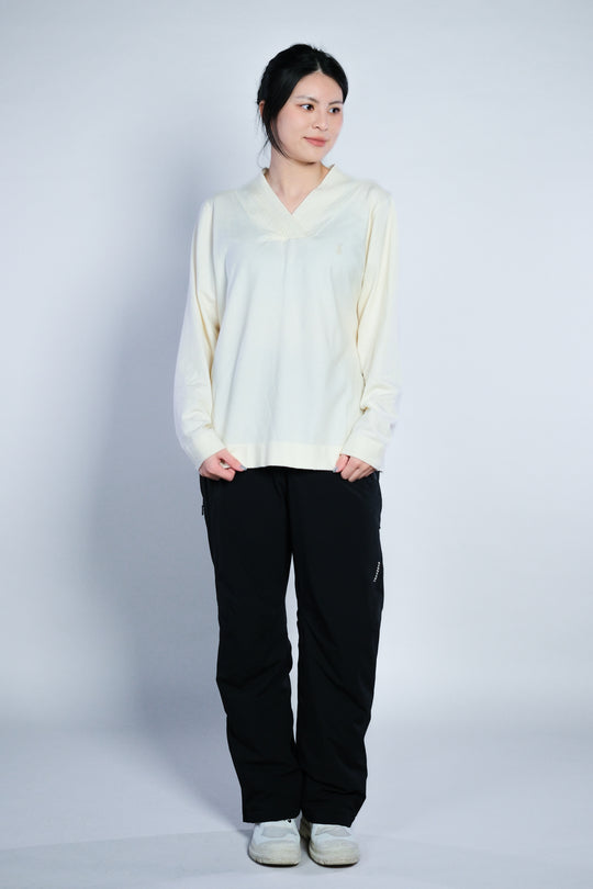 Vneck WoolBlend Sweater V領羊毛混紡毛衣