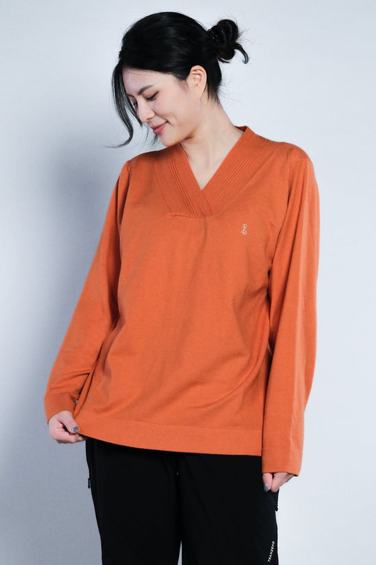 Vneck WoolBlend Sweater V領羊毛混紡毛衣