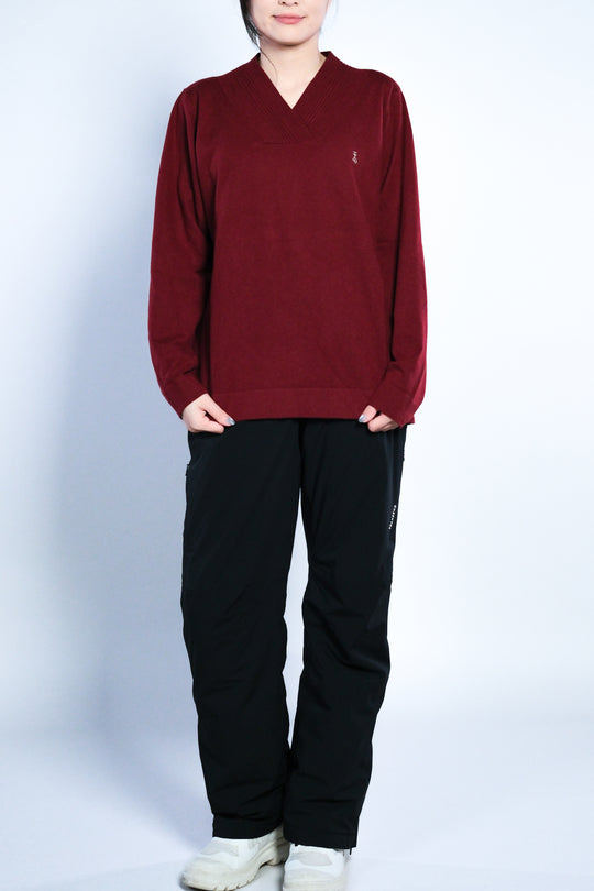 Vneck WoolBlend Sweater