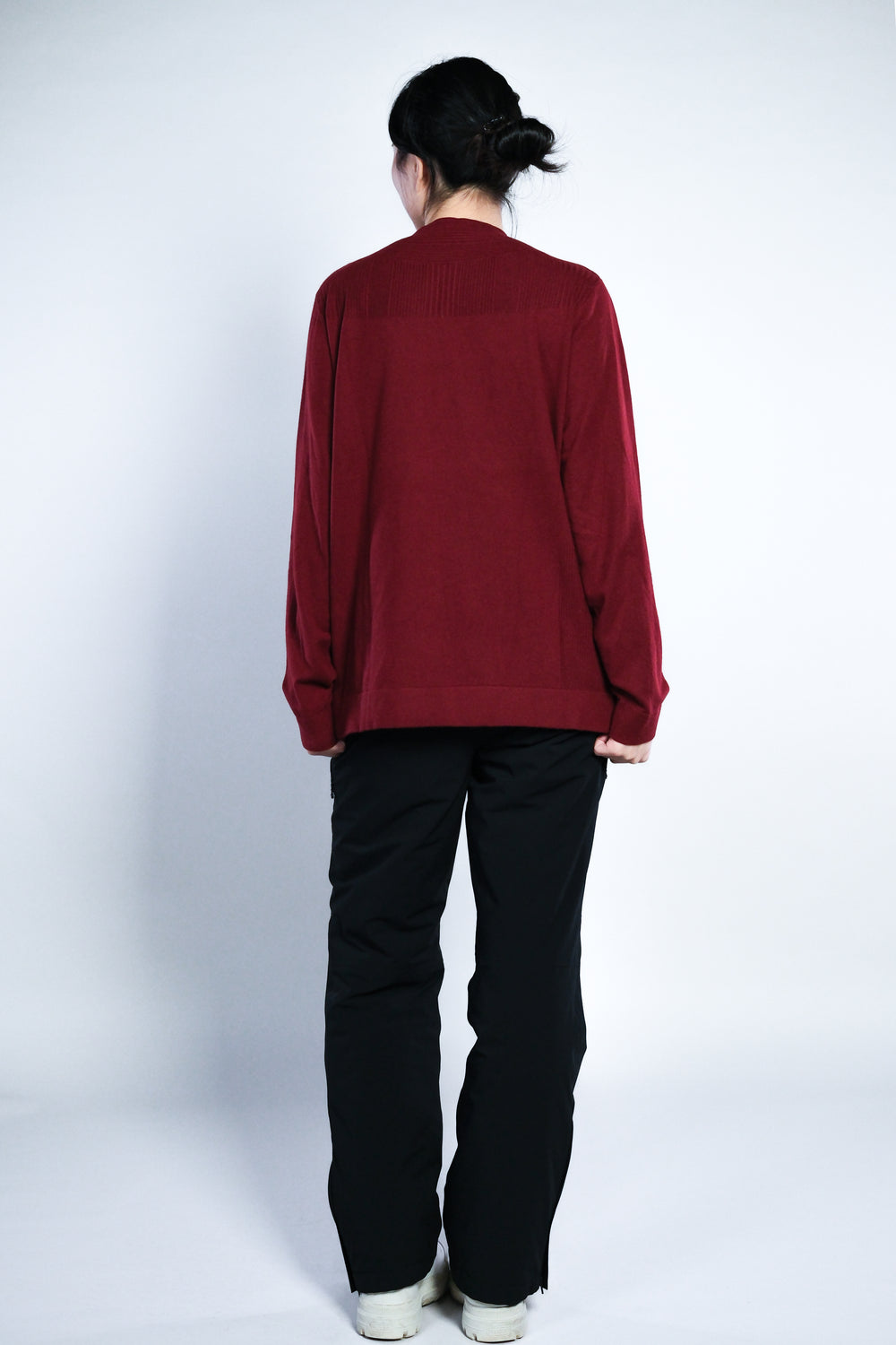 Vneck WoolBlend Sweater